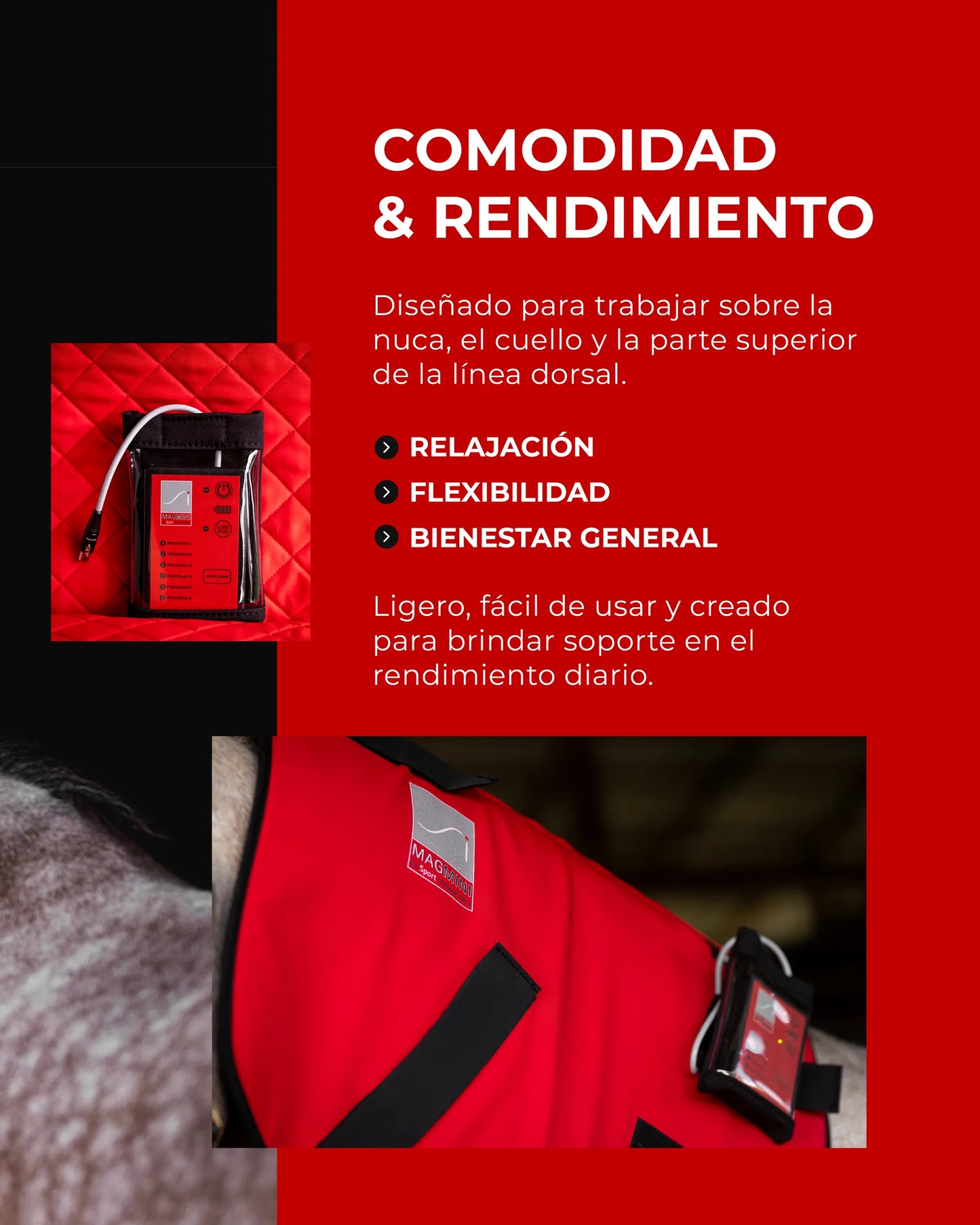 “MagMini” PEMF Neck Part